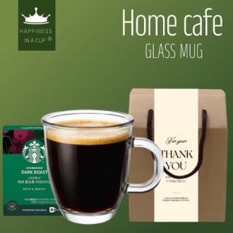 ���ǴϽ��ξ��� Ȩī�� �۶� �ӱ��� 400ml ��Ÿ���� Ŀ�� 10���� 1CT ������Ʈ